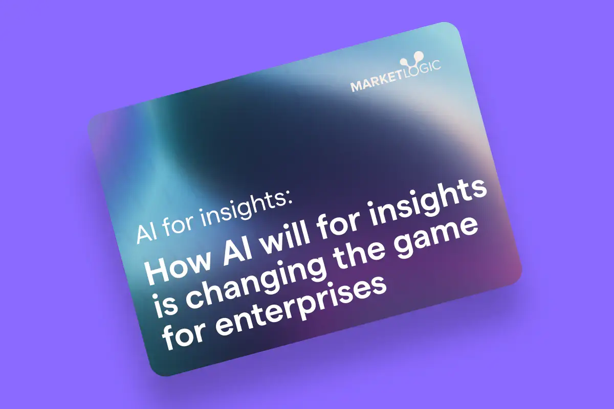 How AI for insights is changing the game for enterprises
