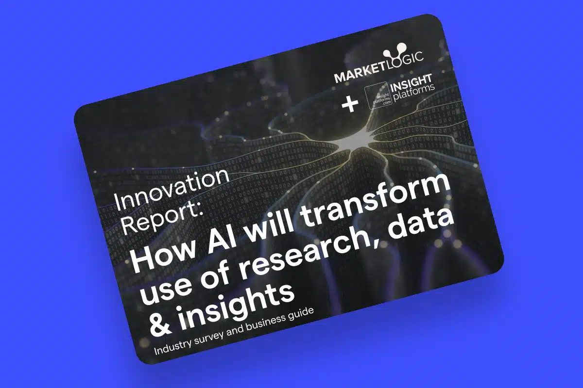 How AI will transform use of research, data & insights