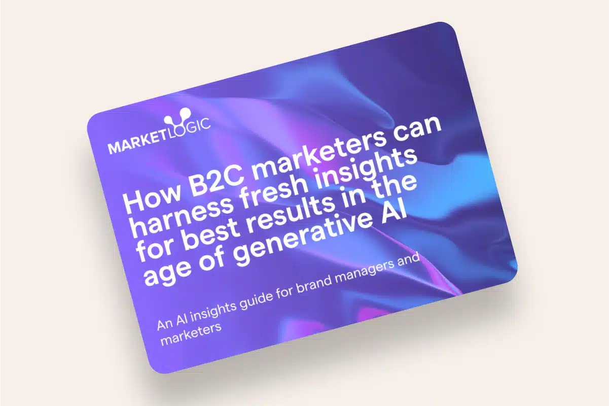 How B2C marketers can harness fresh insights for best results in the age of generative Al