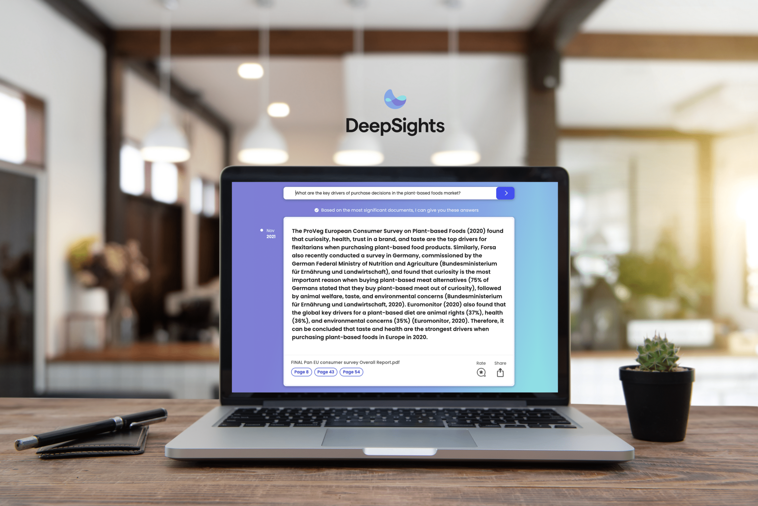 New generative AI solution from Market Logic Software, DeepSights™, places trusted market insights at the fingertips of business decision-makers 24/7