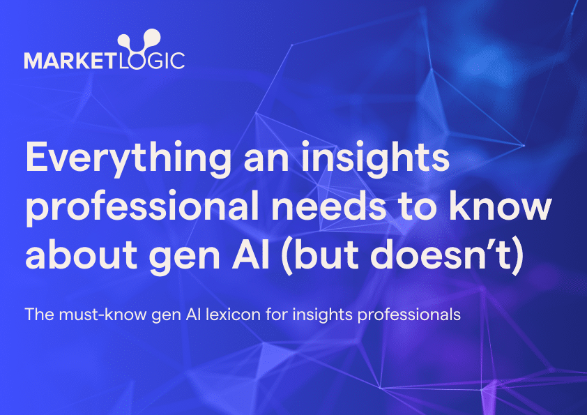 Everything an insights professional needs to know about gen AI (but doesn’t)