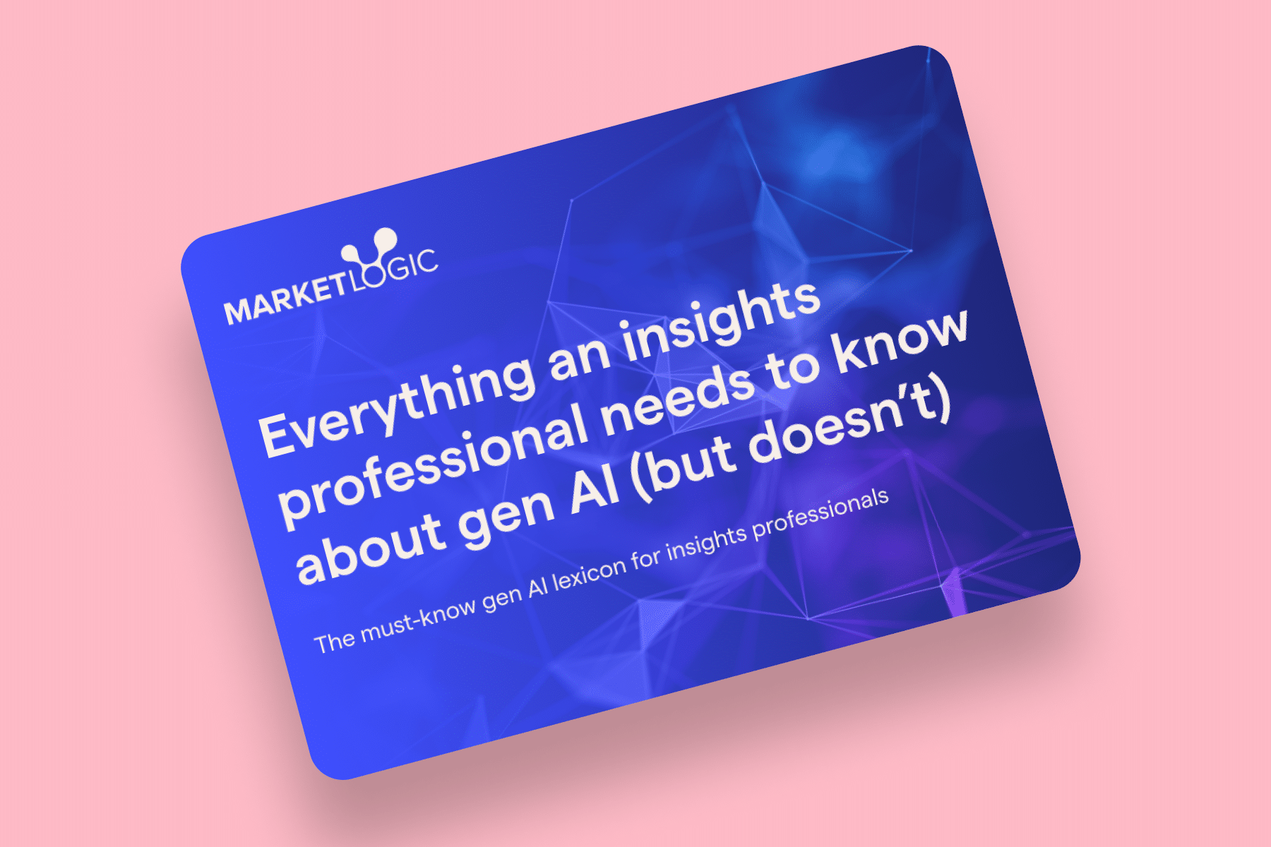 Everything an insights professional needs to know about gen AI (but doesn’t)