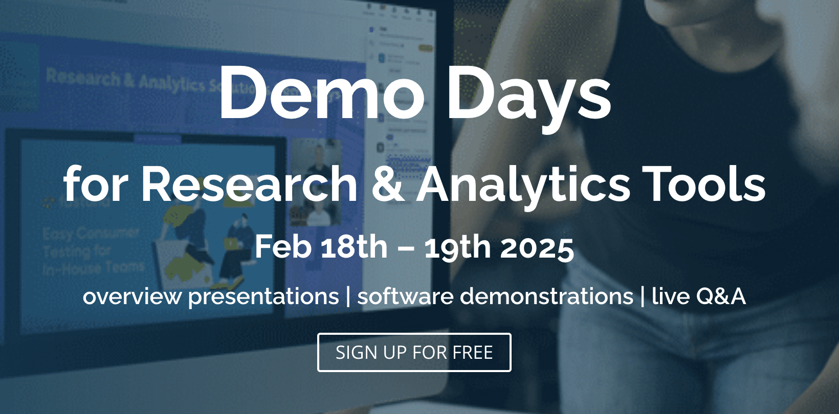 Demo Days for Research & Analytics Tools