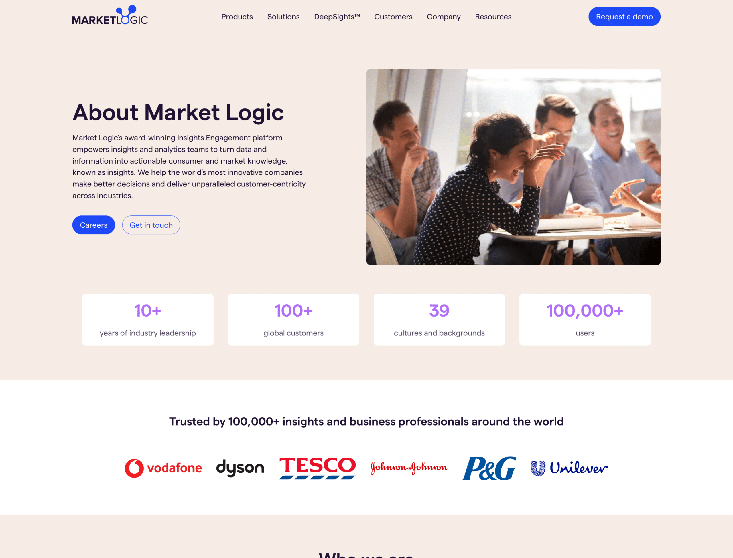 Market Logic Software office