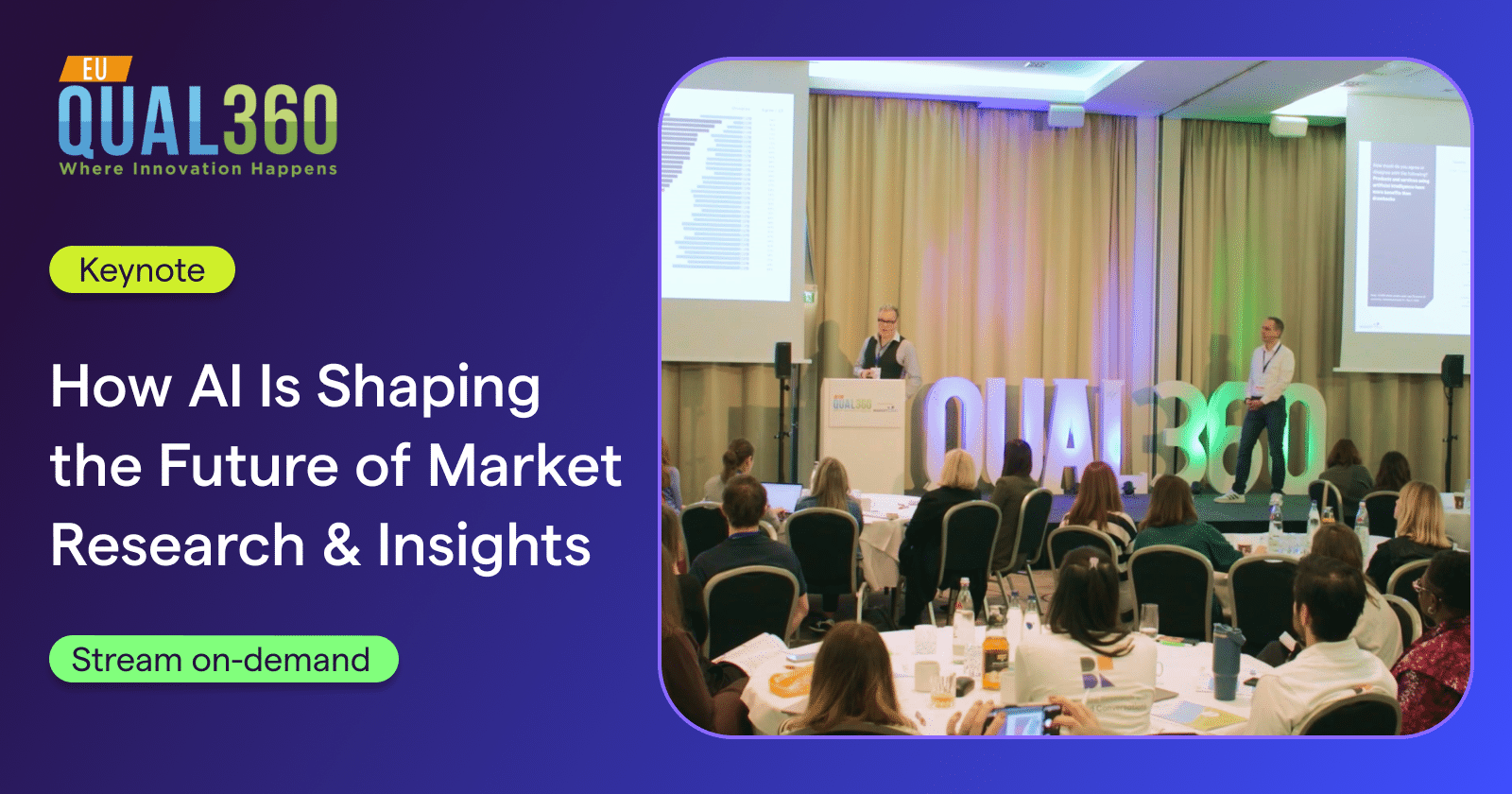 Market Logic & IPSOS: Qual360 Keynote Presentation