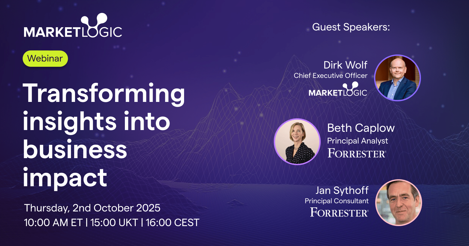 Webinar with Forrester: Transforming Insights into Business Impact