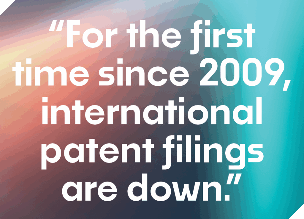 Image of a quote, emphasizing how in CPG, the pace, ambition, and success of innovation have slowed significantly