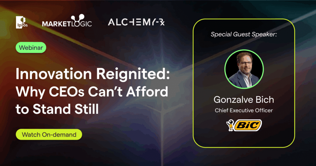 Webinar banner for "Innovation Reignited; Why CEOs can't afford to stand still" webinar 