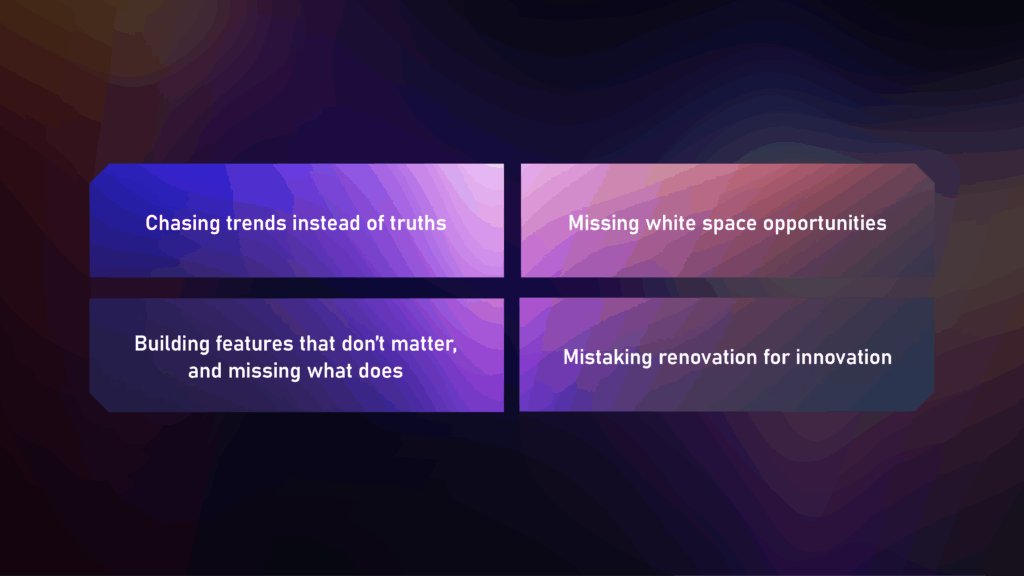 Graph showing the consequences of lacking the right data in organizations 