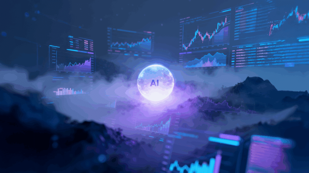 visual representing using AI market intelligence to uncover niche markets