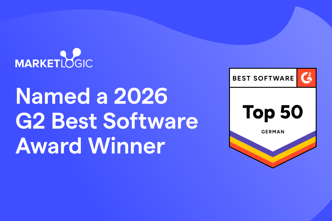 Market Logic Recognized in G2&rsquo;s 2026 Best Software Awards &mdash; Top 50 German Software Companies